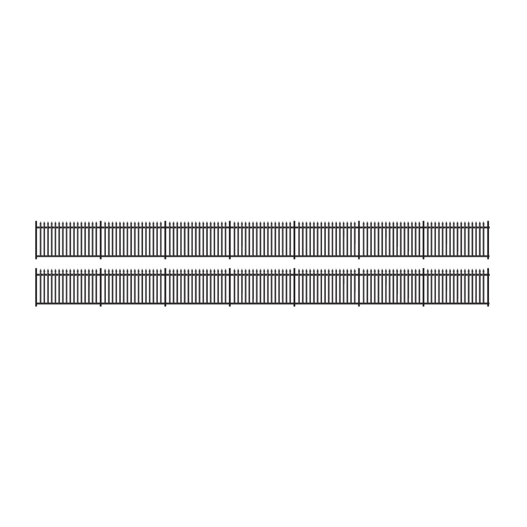 Ratio 245 N Gauge GWR Spear Fencing (Black) img