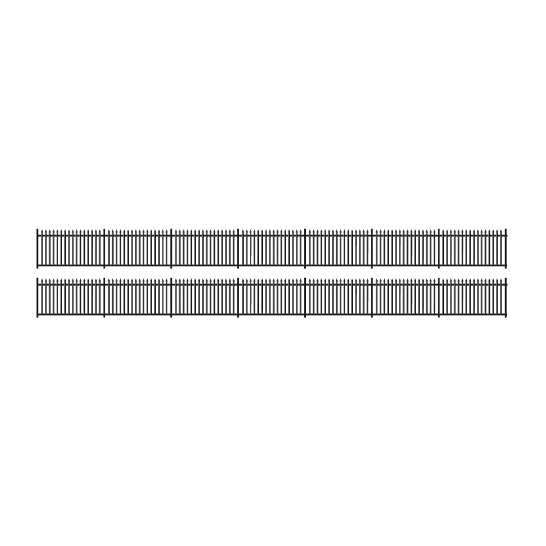 Ratio 245 N Gauge GWR Spear Fencing (Black)