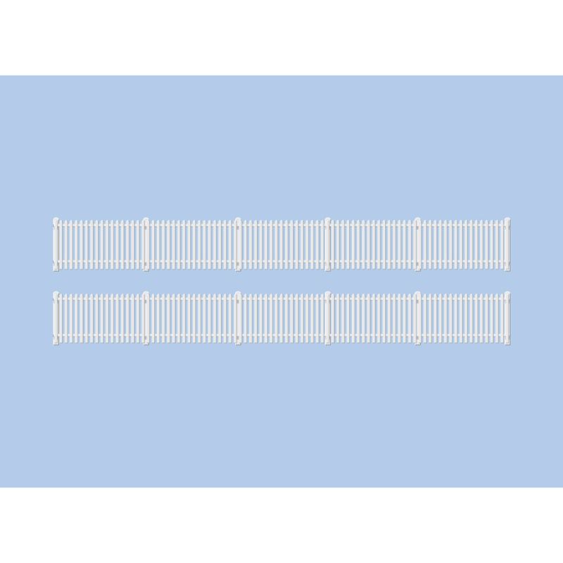 Ratio 421 OO Gauge GWR Station Fencing, White