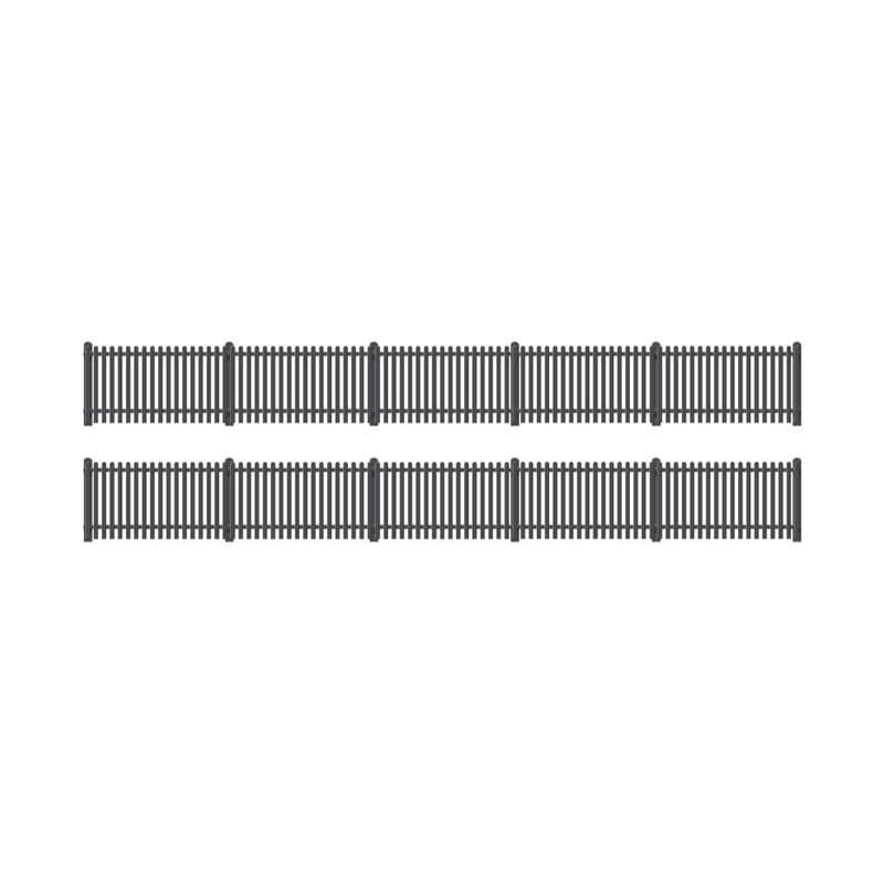Ratio 422 OO Gauge GWR Station Fencing, Black