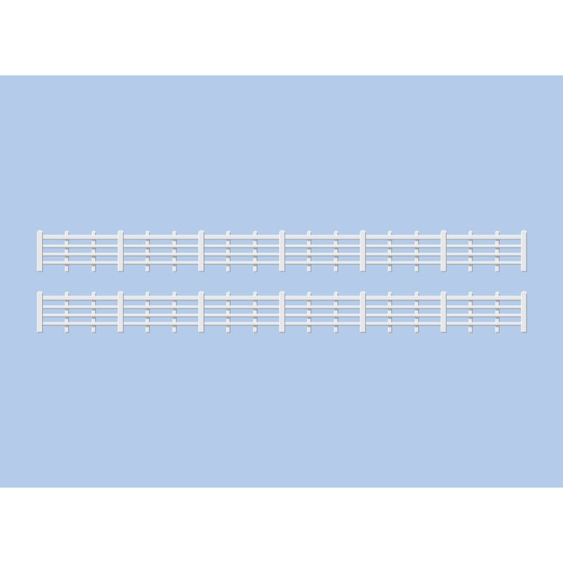 Ratio 424 OO Gauge Lineside Fencing, White