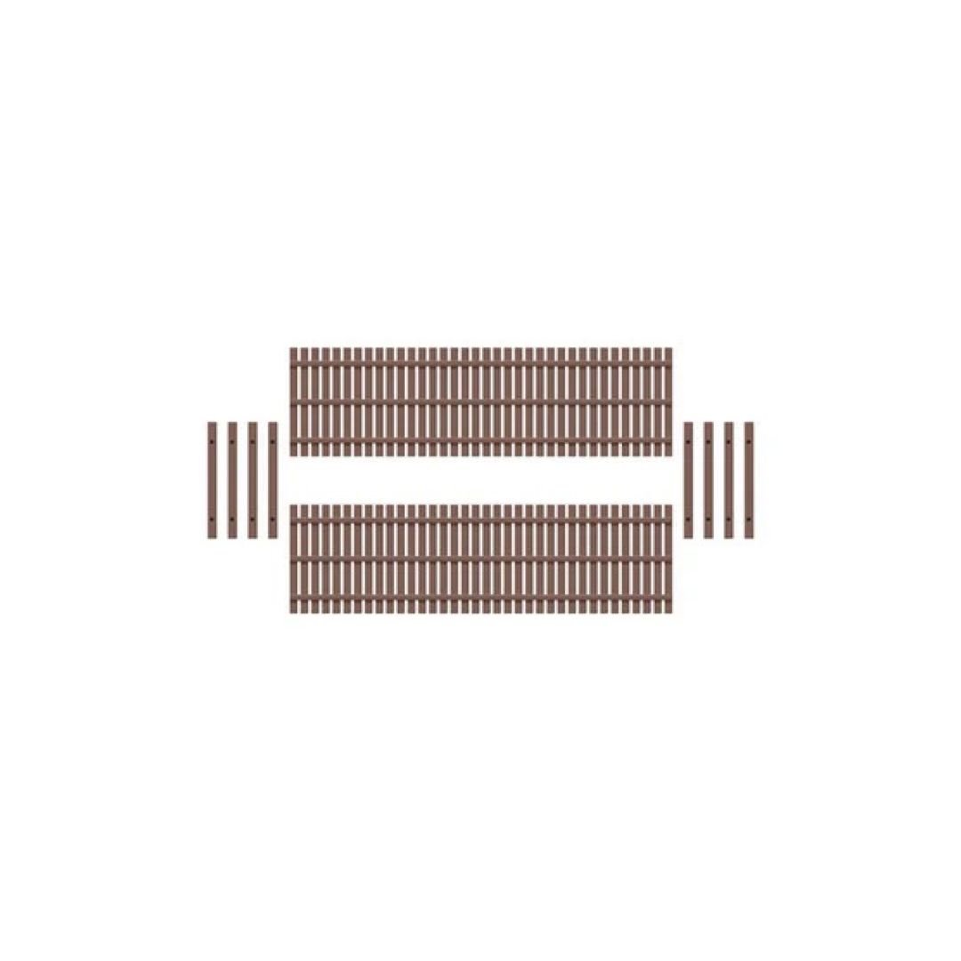 Ratio 437 OO Gauge Wooden Fencing