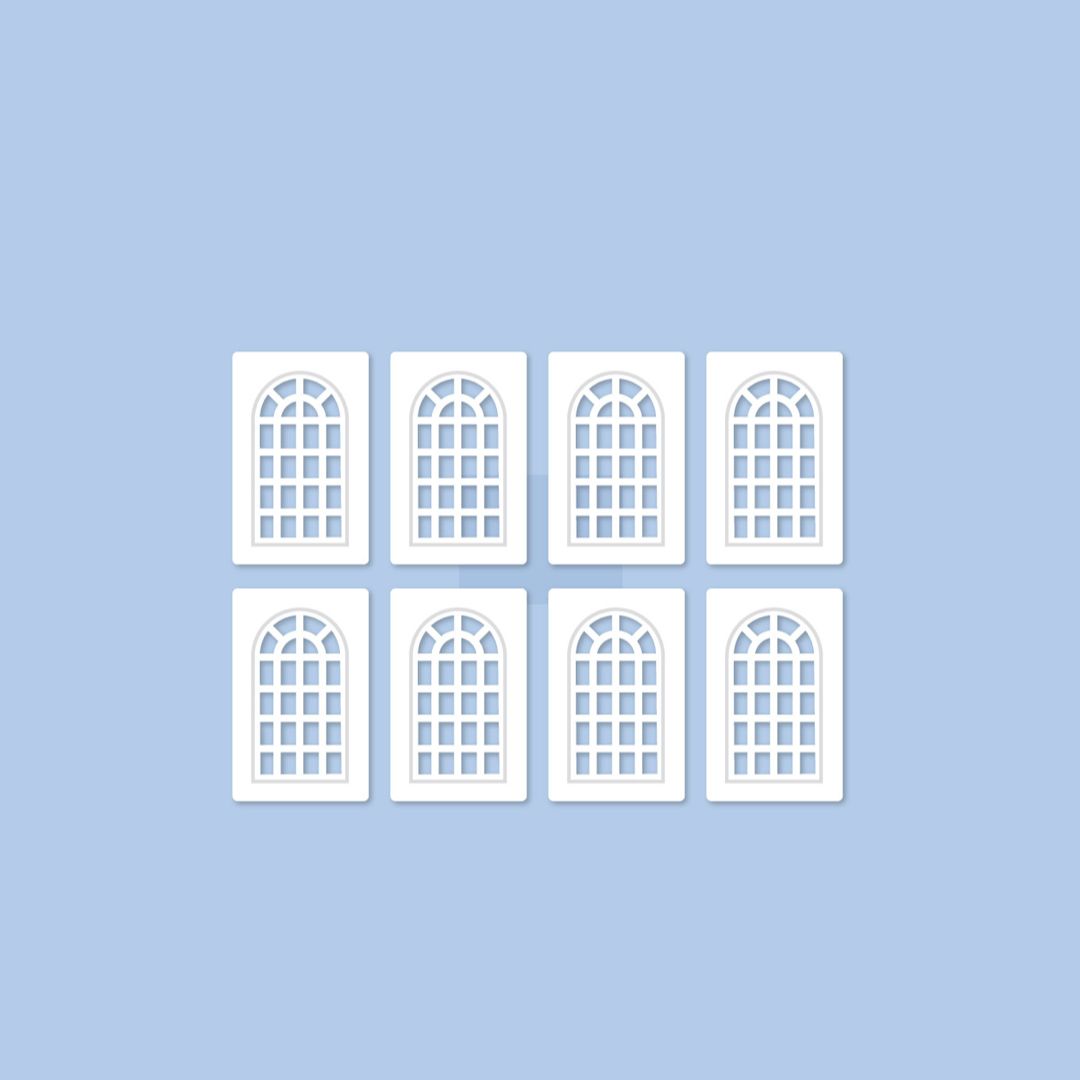 Ratio 523 OO Gauge Industrial Windows