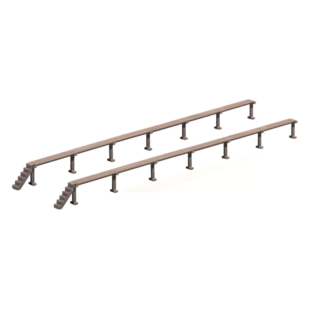 Ratio 544 OO Gauge Carriage Cleaning Platform img