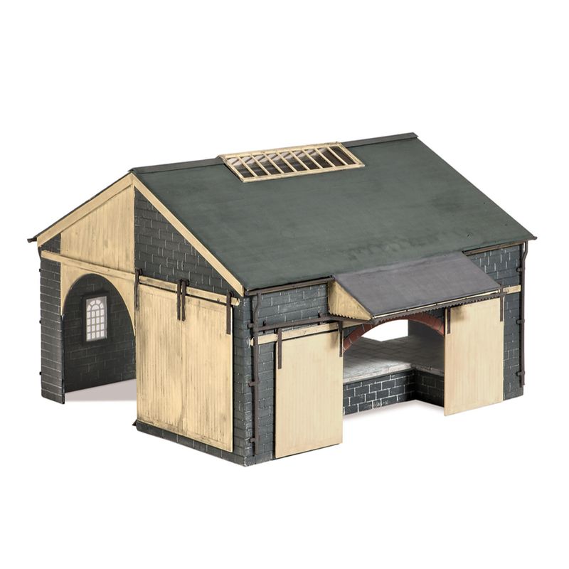 Ratio 534 OO Gauge Stone Goods Shed Kit