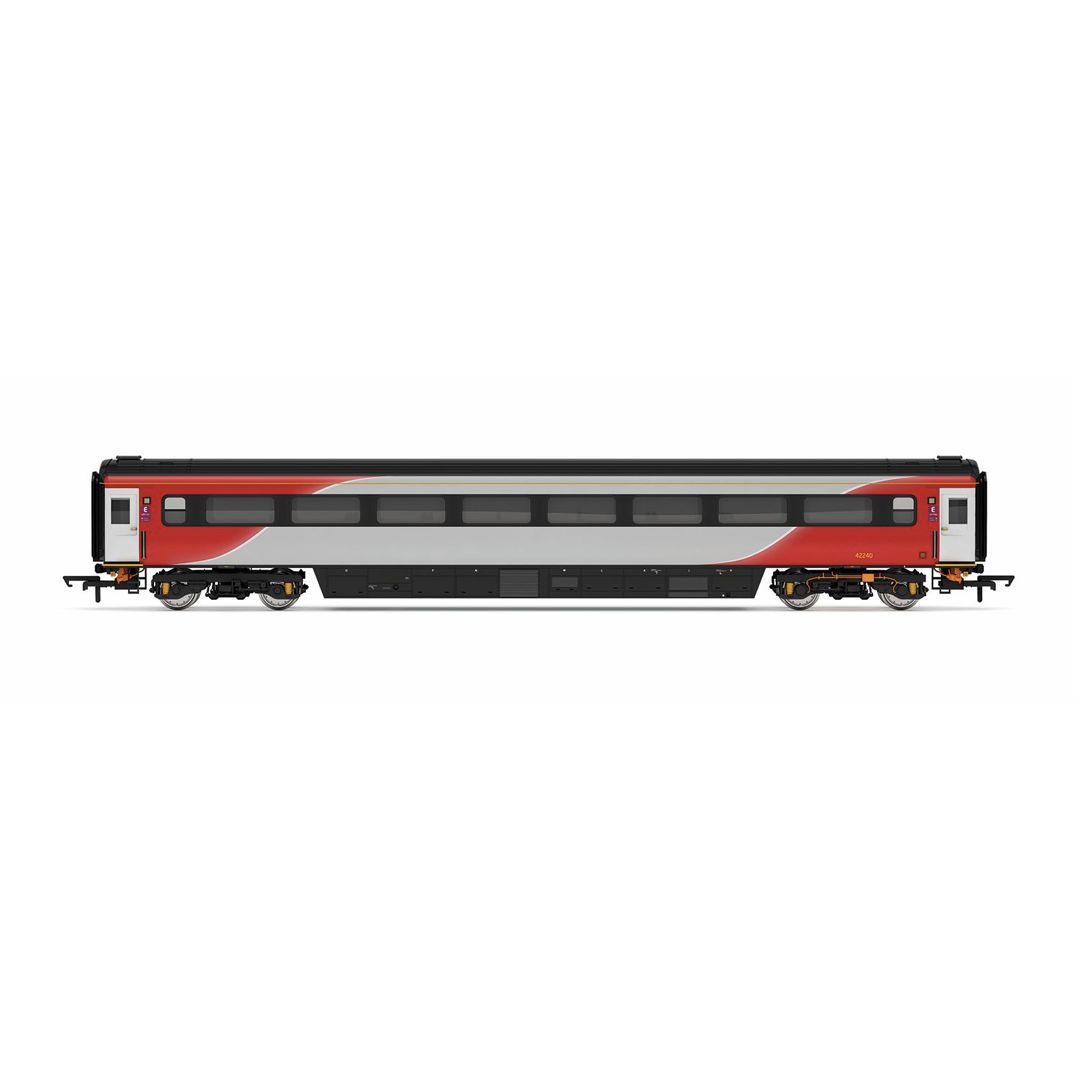 Hornby R40249A OO Gauge LNER, Mk3 Trailer Standard, 42198