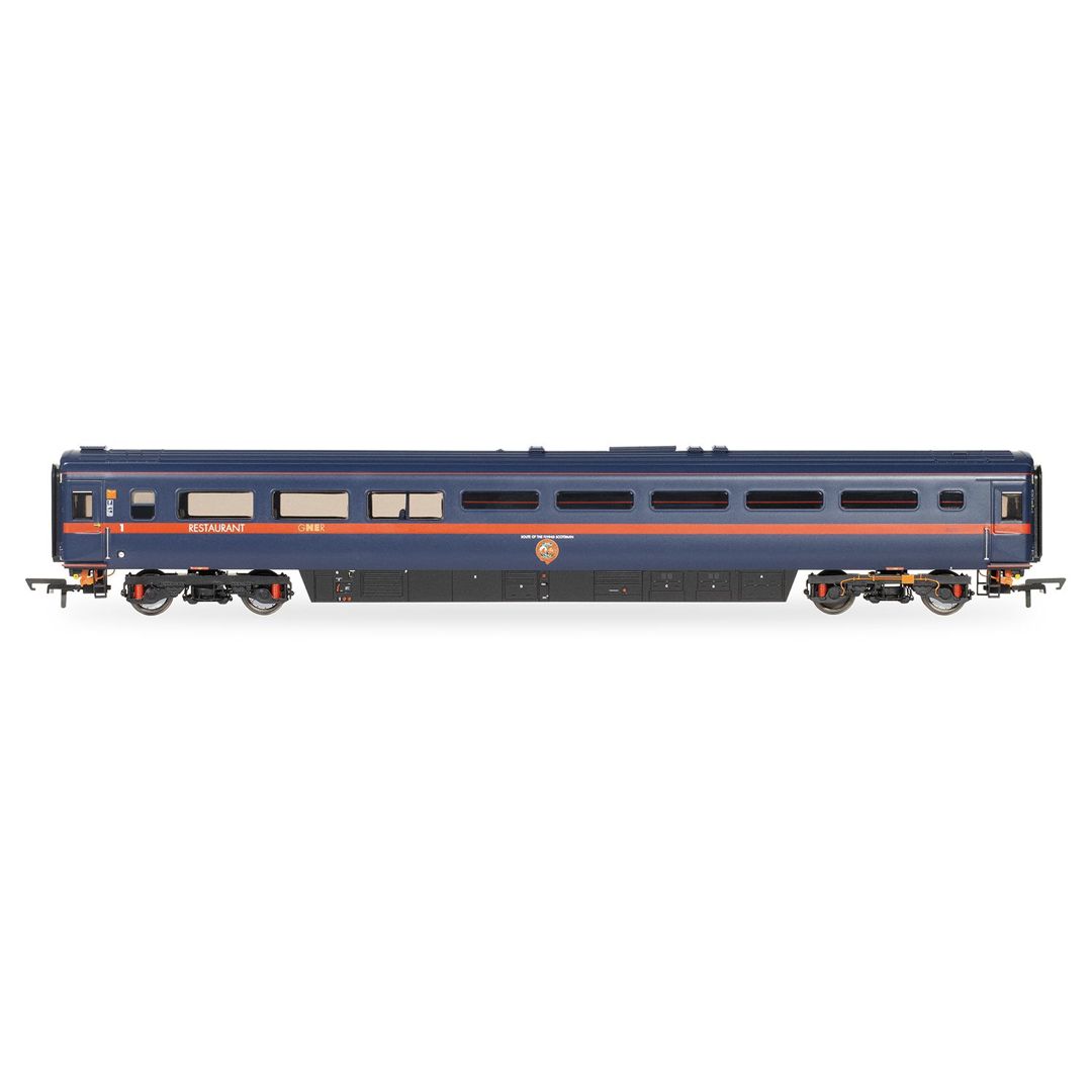 Hornby R40434 OO Gauge GNER, Mk3 Trailer Restaurant First Buffet (TRFB), 40737