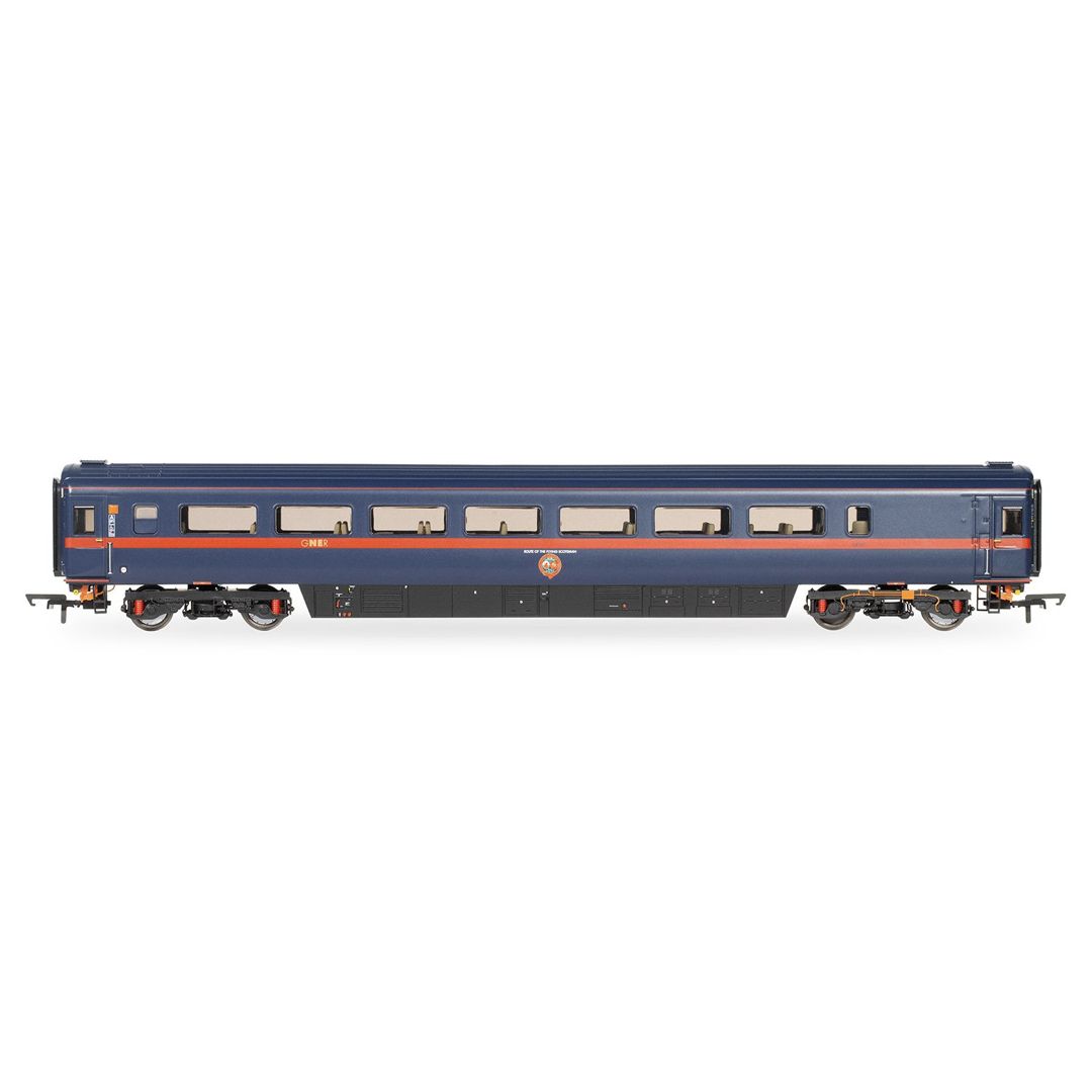 Hornby R40433 OO Gauge GNER, Mk3 Trailer Guard Standard (TGS), 44045