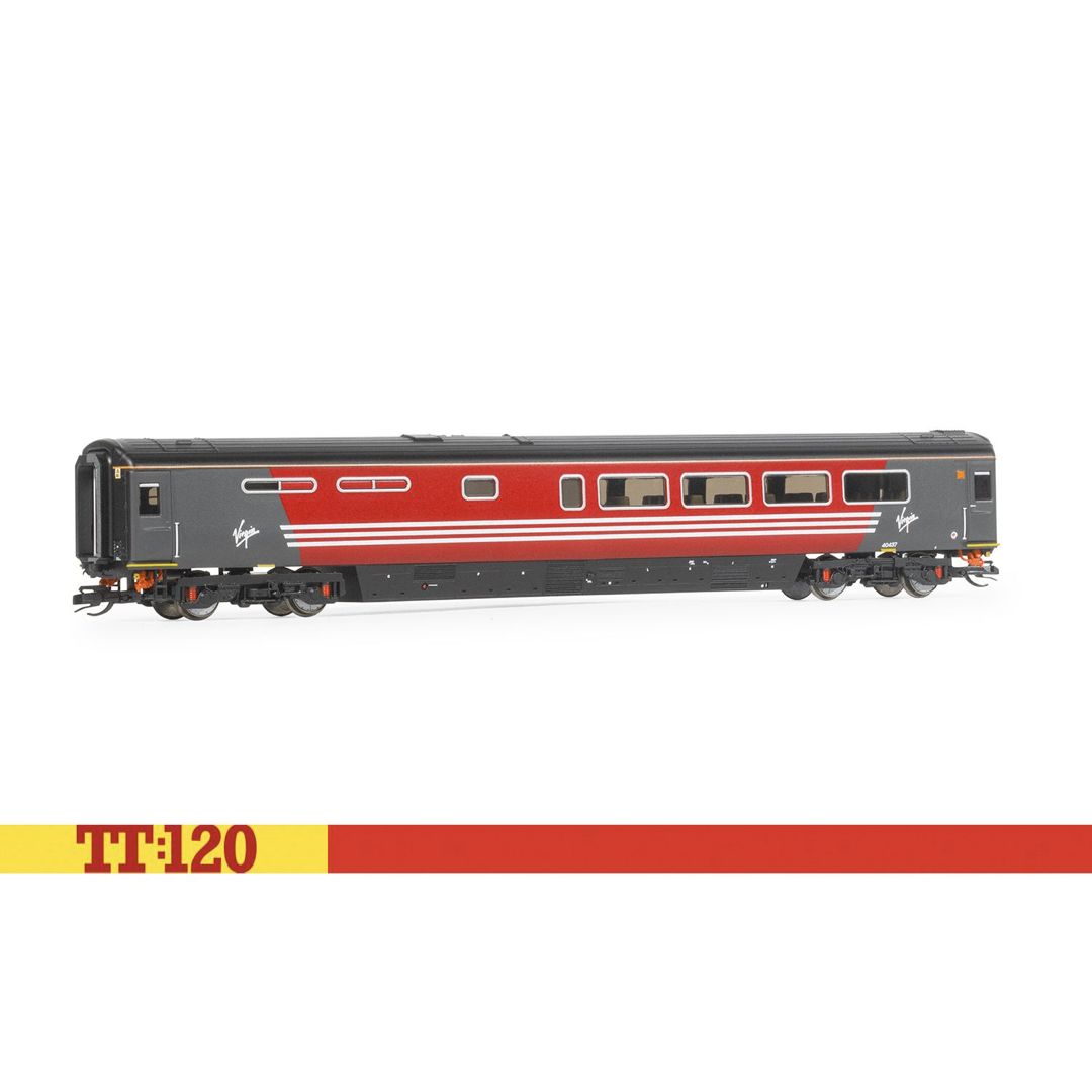 Hornby TT4050 TT120 Virgin - HST - Mk3 - '40437' - Trailer Restaurant First Buffet Coach