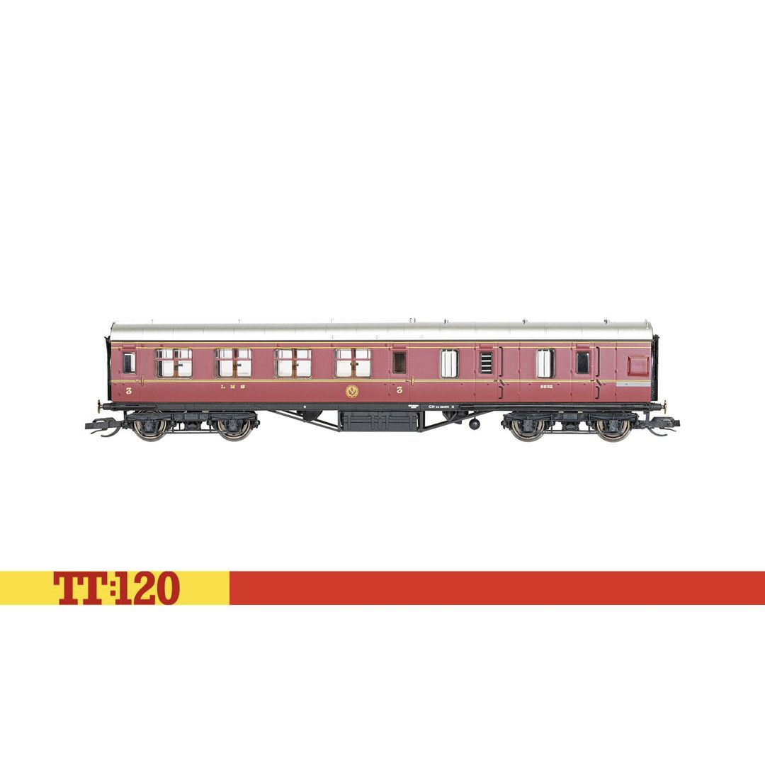 Hornby TT4009A TT120 LMS 57' Brake Third, 5832