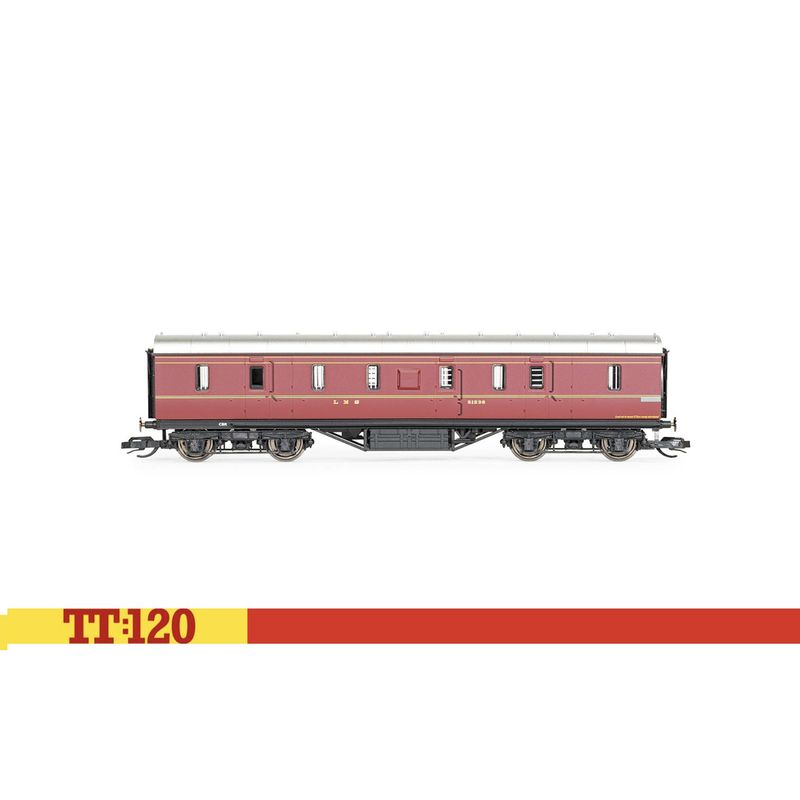 Hornby T4010 TT120 LMS 50' Passenger Brake, 31236