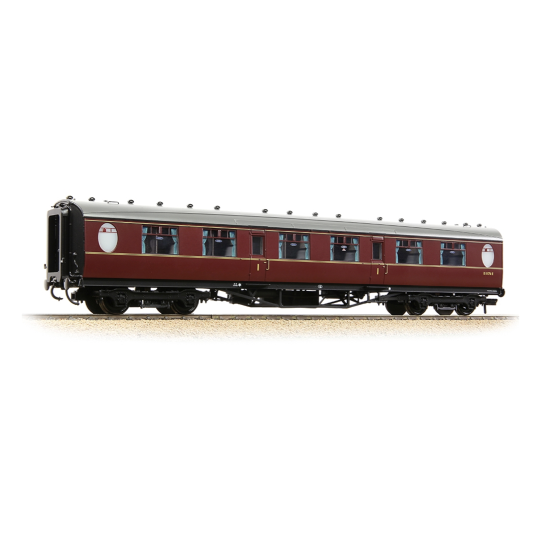 Bachmann 34-487 OO Gauge LNER Thompson First Corridor BR Maroon img