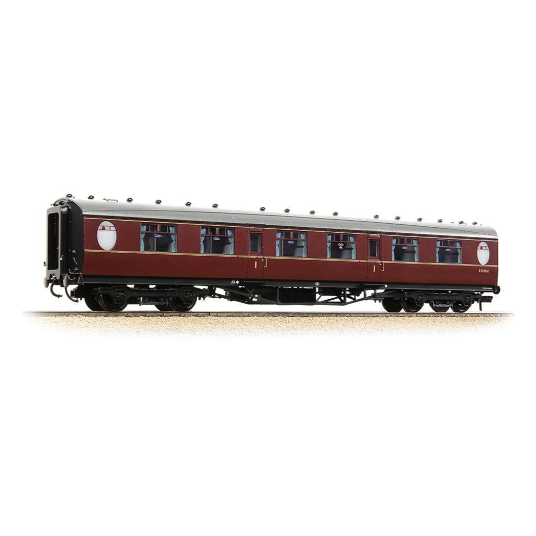 Bachmann 34-487 OO Gauge LNER Thompson First Corridor BR Maroon