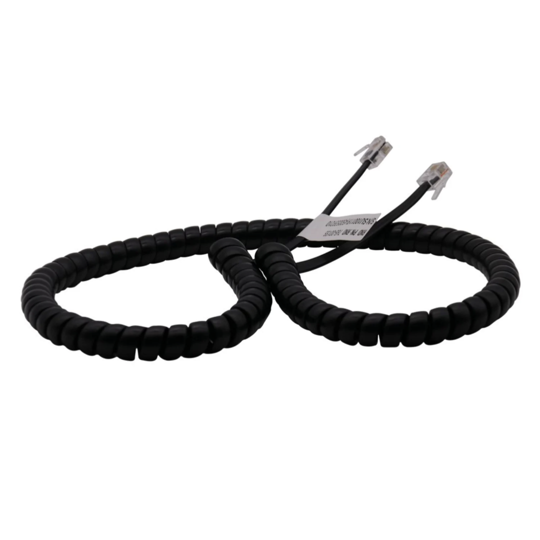 Digitrains 1.8m Curly RJ12 Cable (Ideal For NCE Power Cab) img
