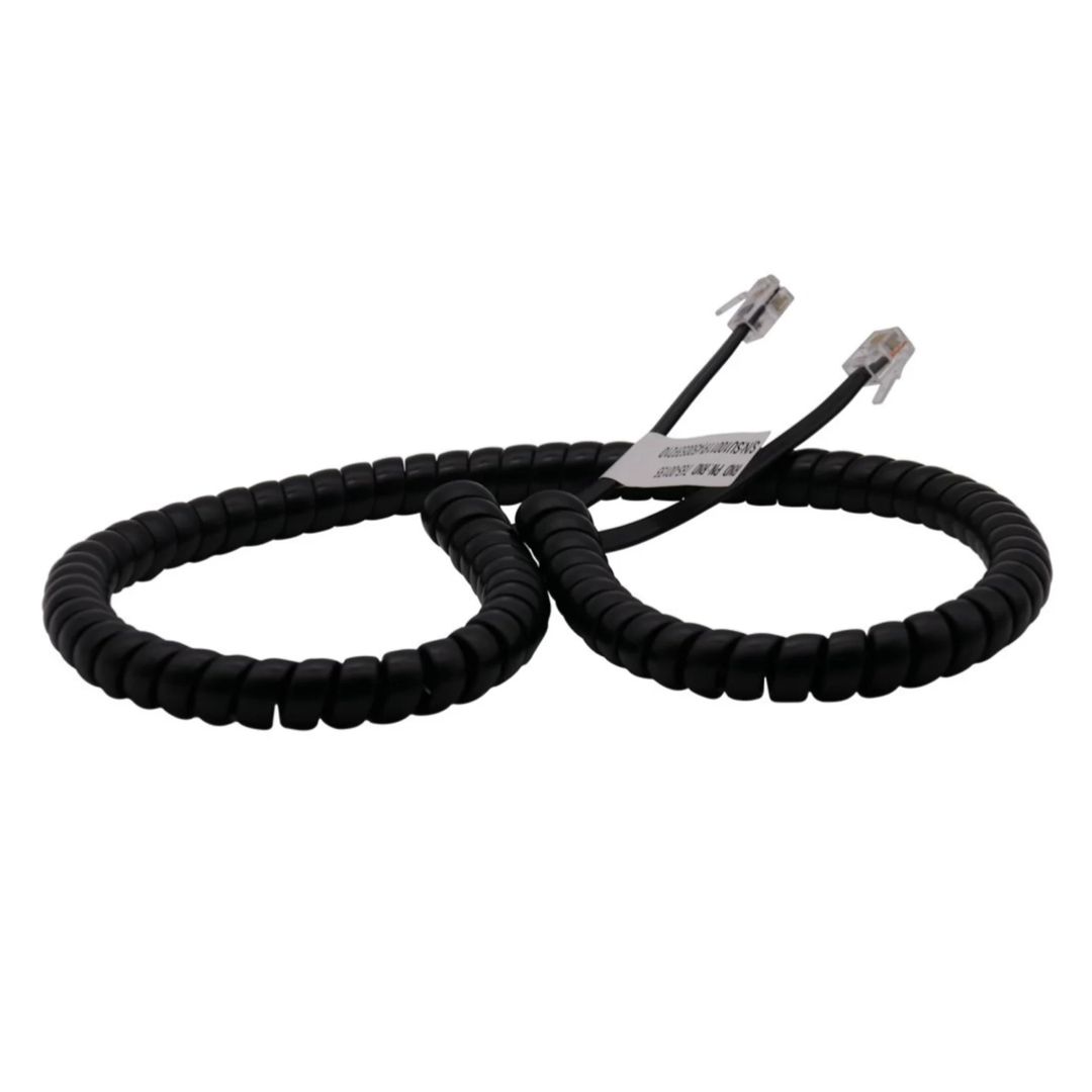 Digitrains 1.8m Curly RJ12 Cable (Ideal For NCE Power Cab)