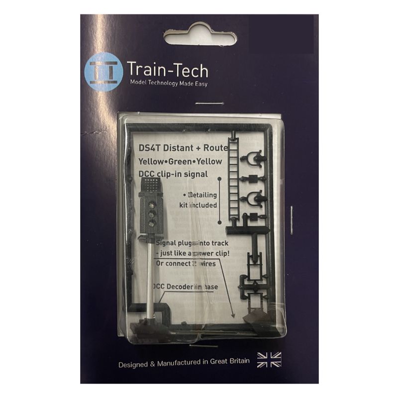 Train Tech DS4T DCC Signal (Theatre Indicator) 3 Aspect Distant