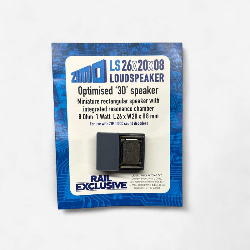 Zimo LS26x20x8mm "Boomer" Speaker