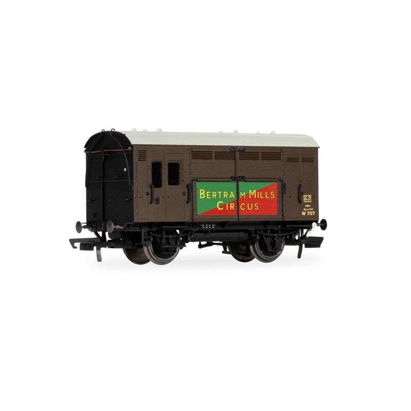 Hornby R60278 OO Gauge BR - Bertram Mills Circus 707 - Horse Box