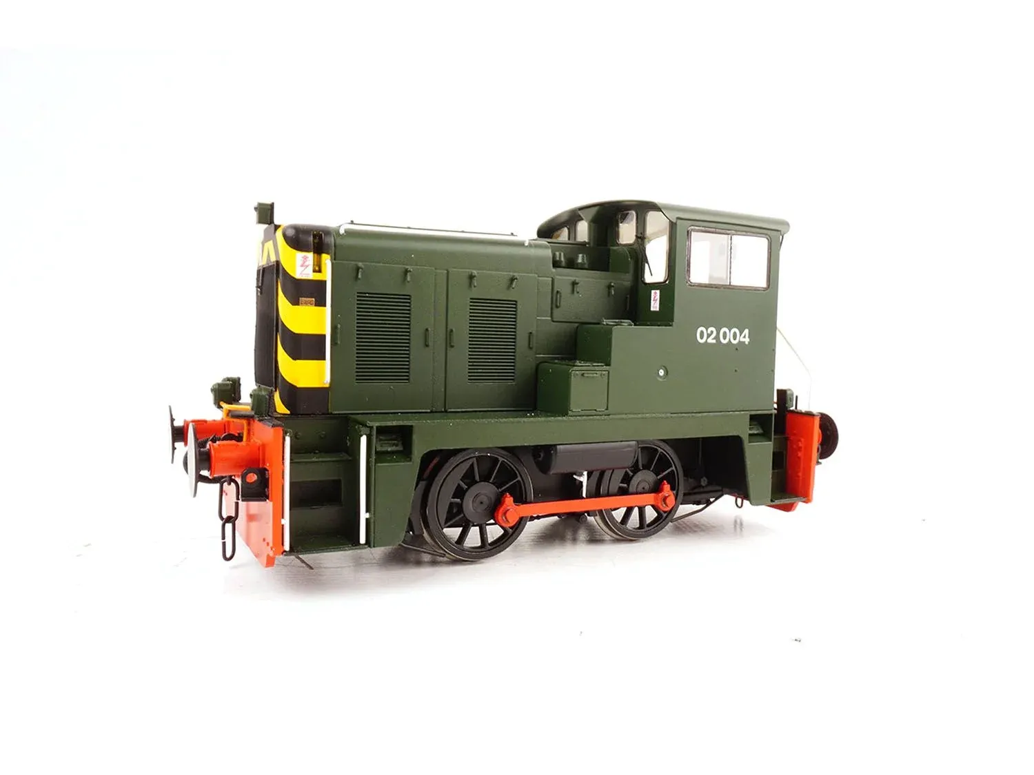 Heljan 2872 Class 02 004 BR Green no Logo Weathered