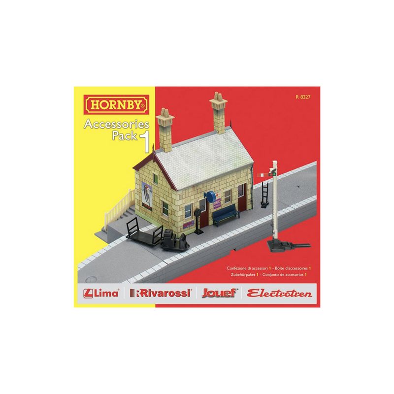 Hornby R8227 OO Gauge Building Accessories Pack 1