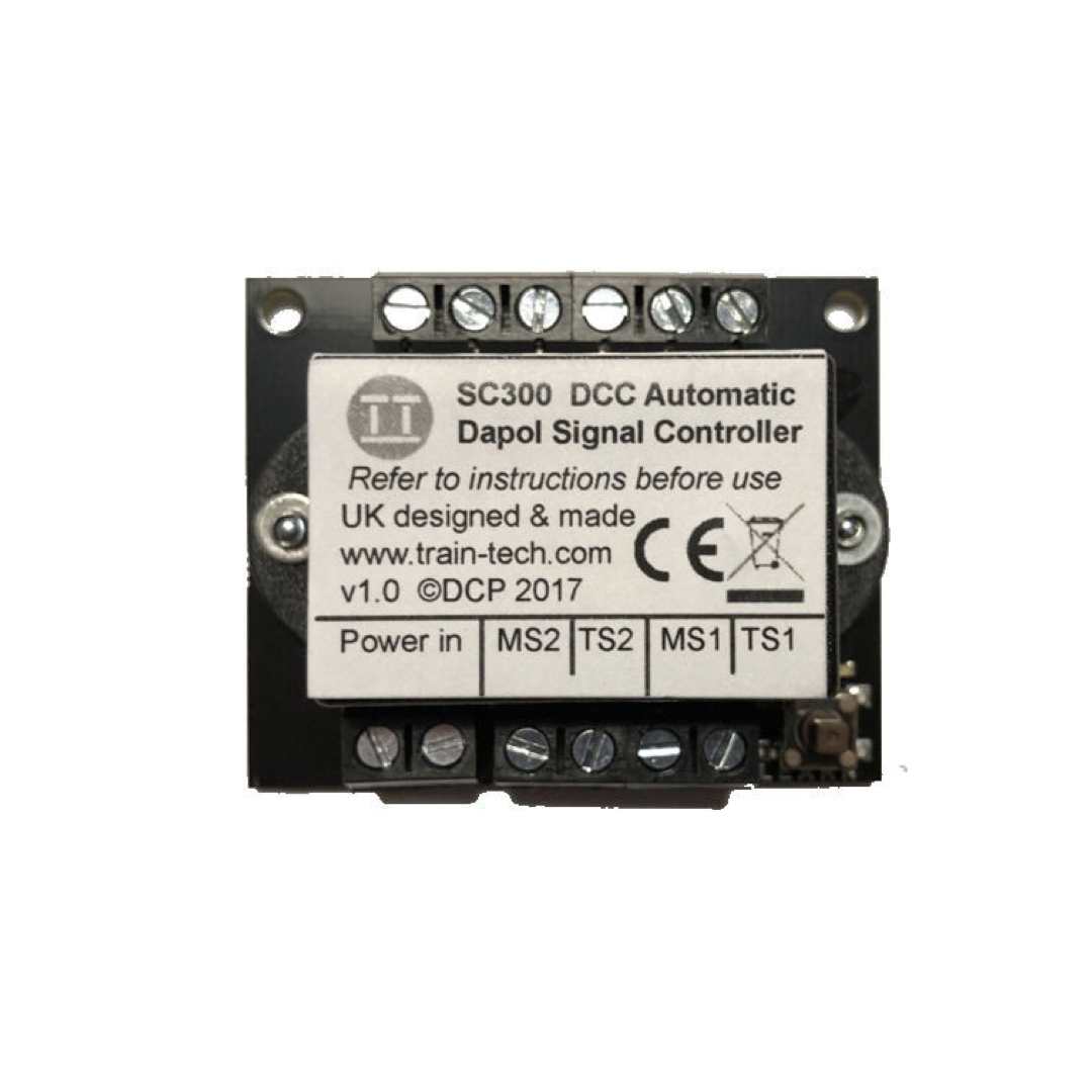 Train Tech SC300 Dual Dapol DCC Signal Controller with Automatic Semaphore Contr img
