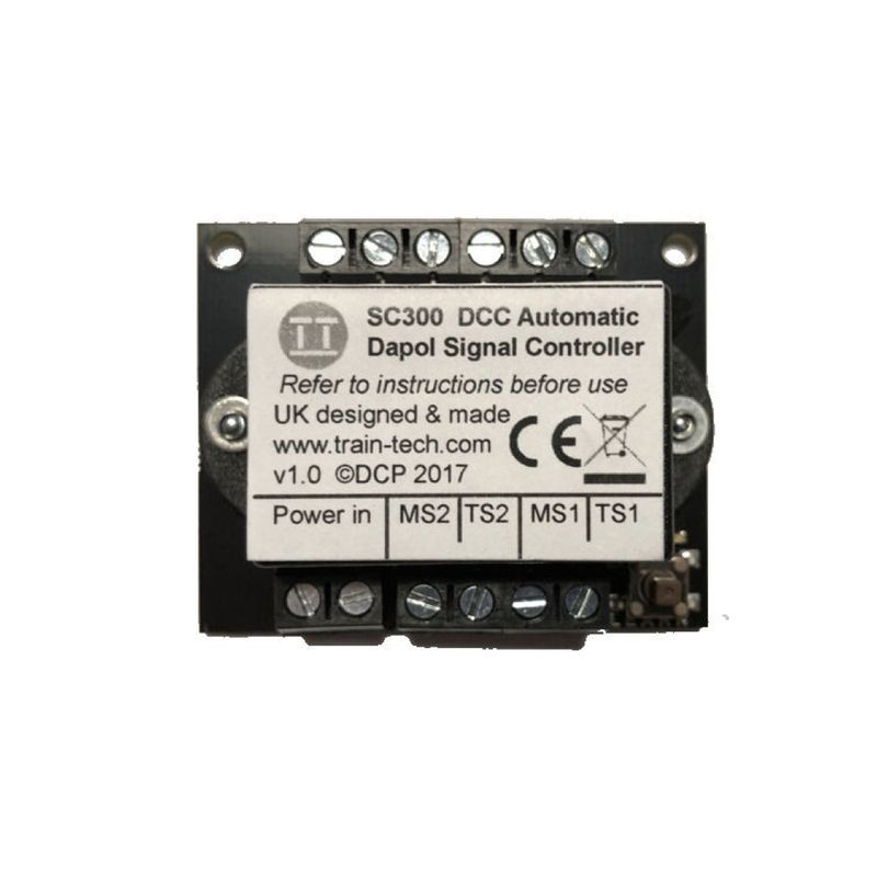 Train Tech SC300 Dual Dapol DCC Signal Controller with Automatic Semaphore Control