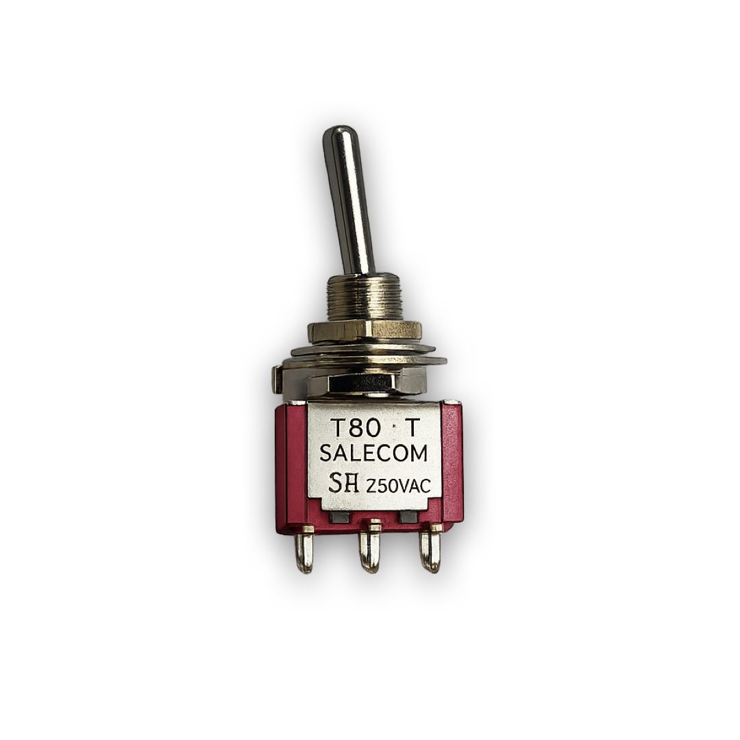 Expo A28016 Miniature Switches On/Off/On DPDT Biased Switches Pack of 5