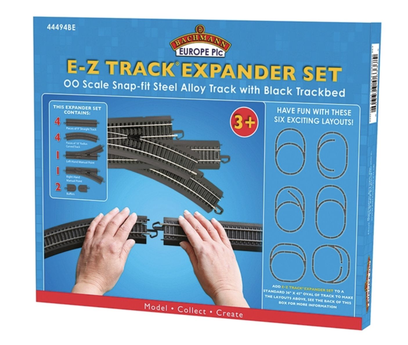 Bachmann 44494BE E-Z Track Expander Set