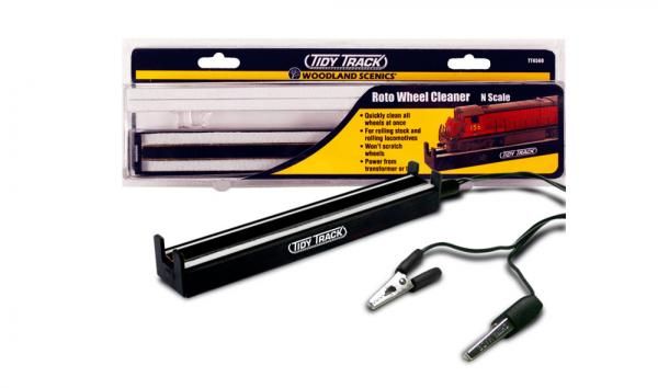 TT4560 Woodland Scenic Tidy Track Roto Wheel Cleaner N Scale