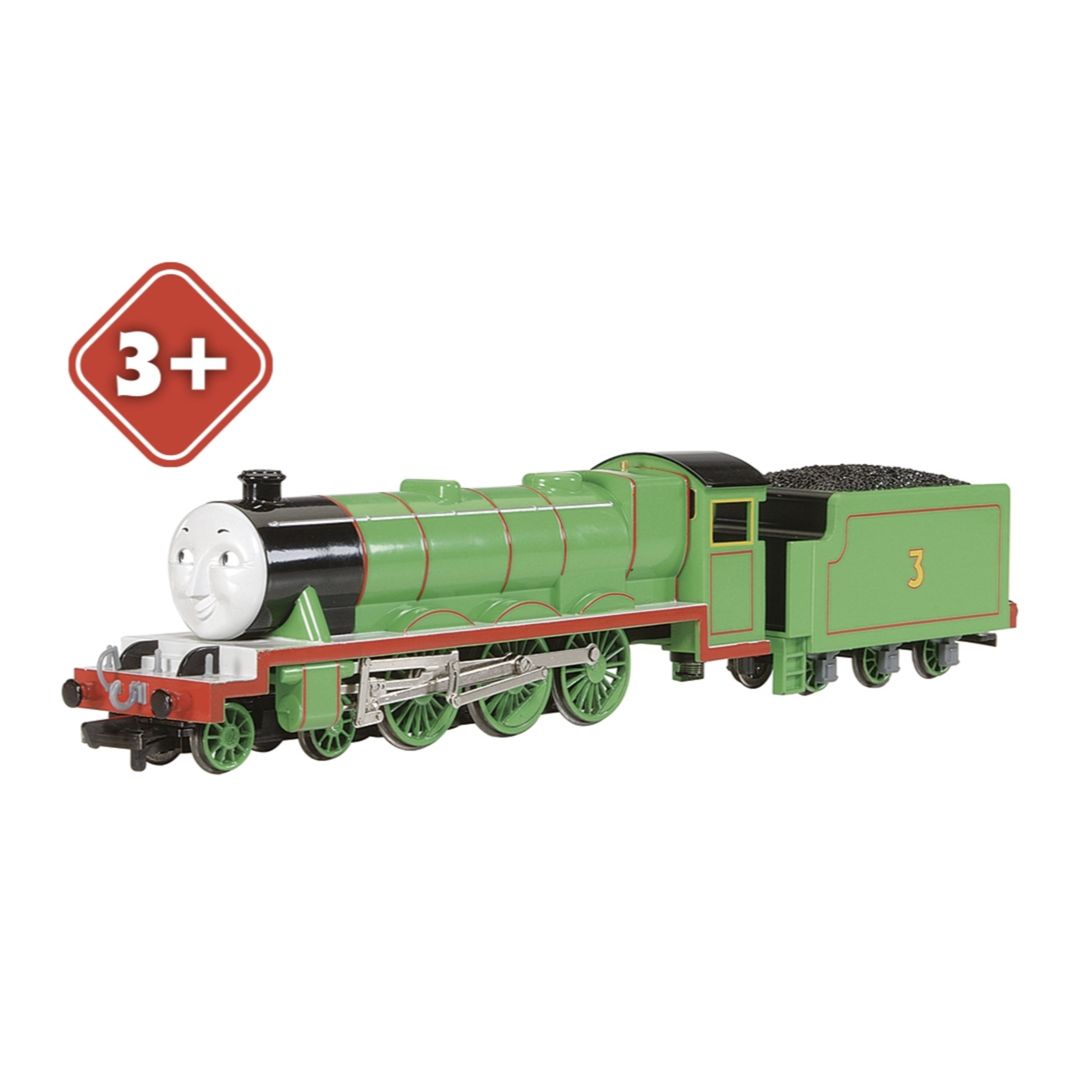 Bachmann 58745BE OO Gauge Henry the Green Engine with Moving Eyes
