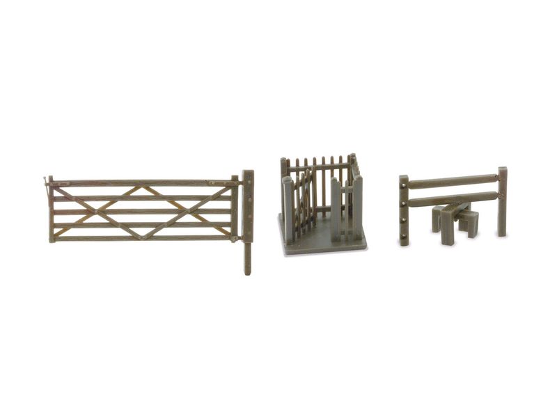 Peco LK-86 OO Gauge Field Gates, Stiles and Wicket Gate