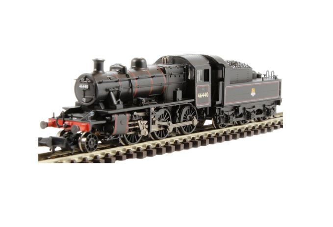 Graham Farish 372-626 Ivatt Class 2MT 2-6-0 46440 BR Lined Black Early Emblem Graham Farish 372-626 Ivatt Class 2MT 2-6-0 46440 BR Lined Black Early Emblem