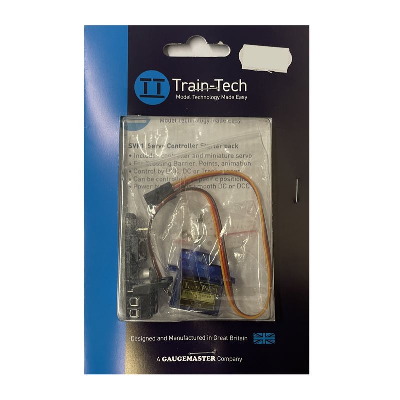 Train Tech SVP1 Servo Starter Pack w/Controller &amp; 9g Micro Servo