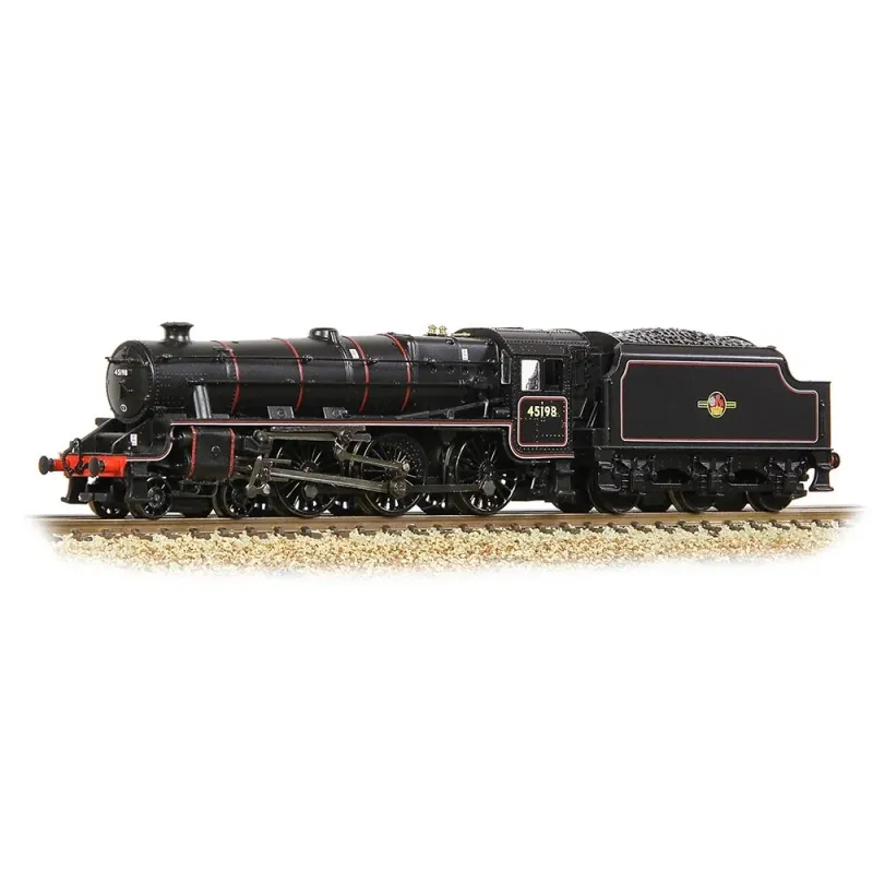 Graham Farish 372-137B 5MT Black 5 45198 BR Late Lined Black Welded Tender