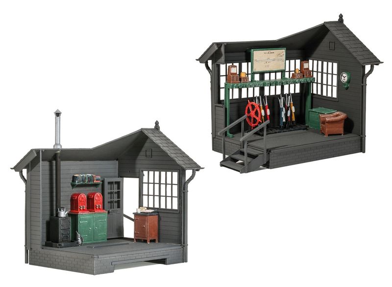 Peco LK-710 O Gauge Signal Box Interior Kit (Unpainted)