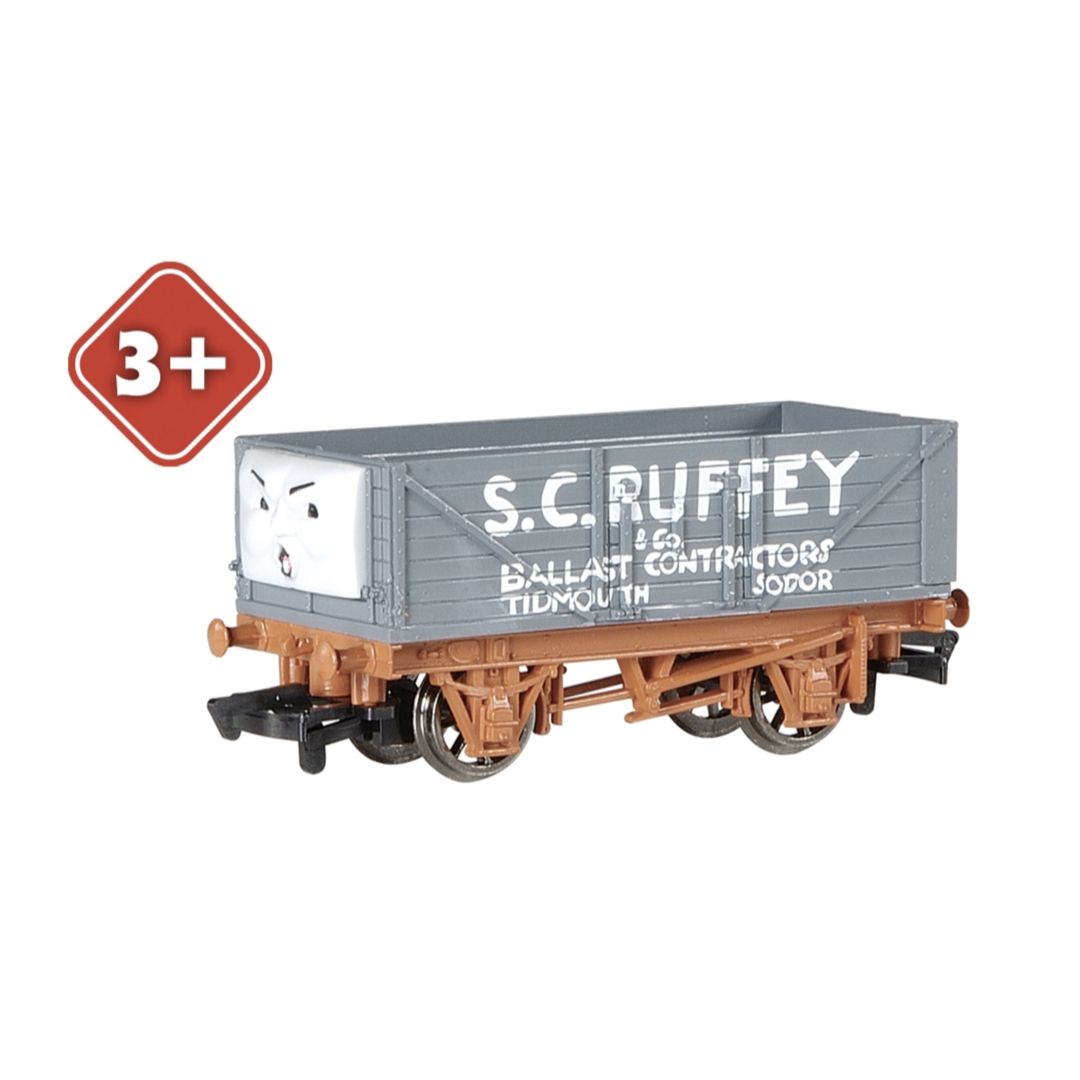 Bachmann 77041BE OO Gauge Thomas and Friends Open Wagon S.C.Ruffey