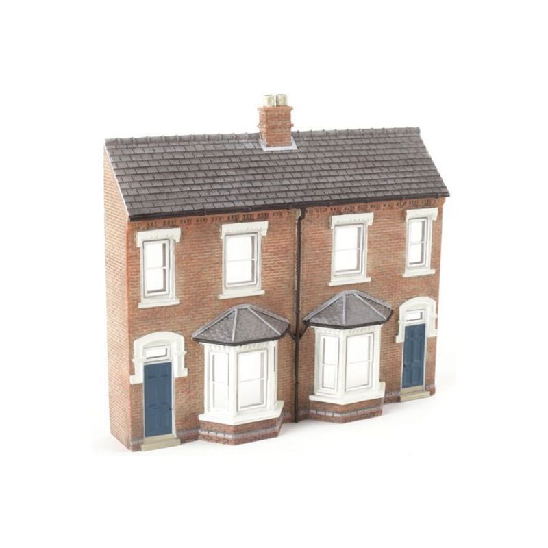 Graham Farish 42-202 N Gauge Scenecraft Low Relief Front Terraced Houses