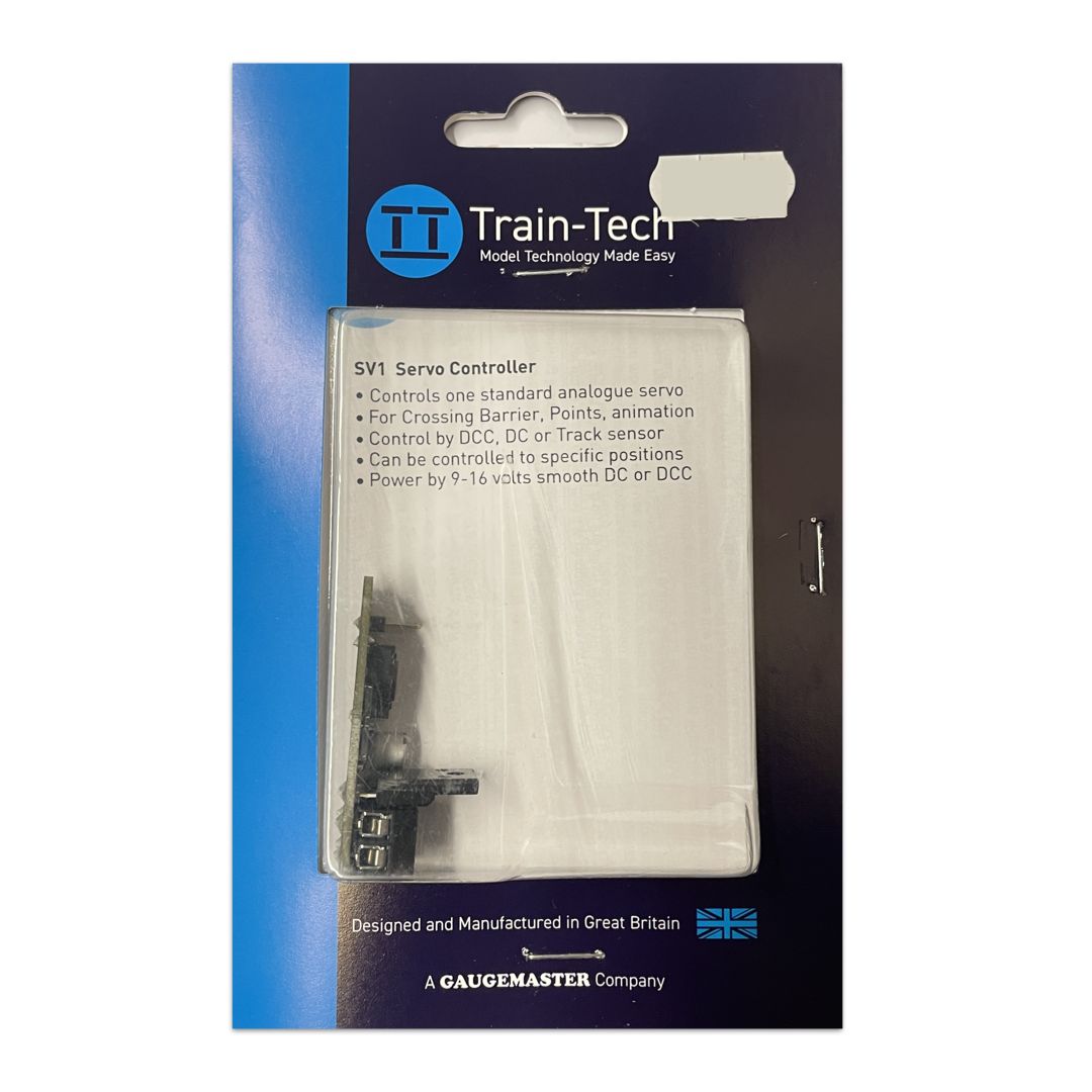 Train Tech SV1 Servo Controller for DC/DCC Systems