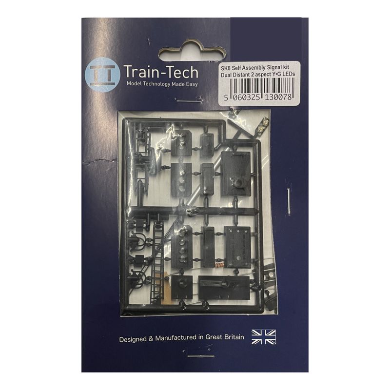 Train Tech SK8 Signal Kit Dual Head Distant with Yellow &amp; Green LEDs