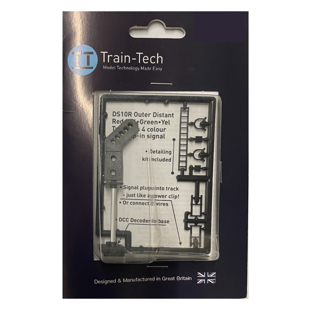 Train Tech DS10R DCC Signal (RH Feather) Multi 4 Aspect img
