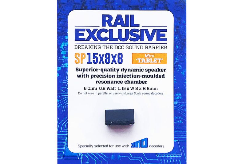 Rail Exclusive 15x8x8mm 'Mini Tablet' Speaker