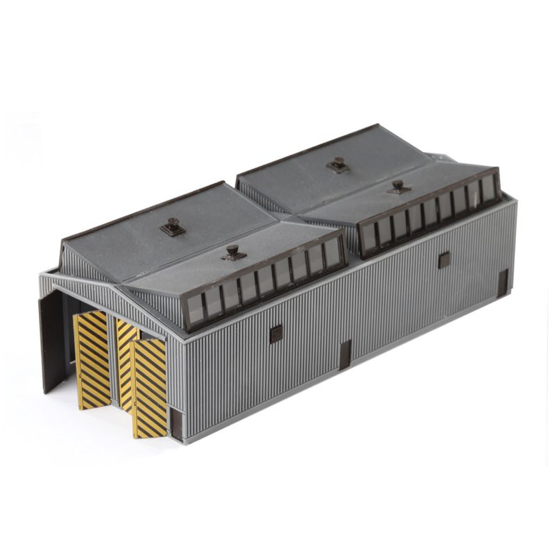 Peco NB-80 N Gauge Manyways' Train Shed/Locomotive Depot/Engine Shed (Kit)