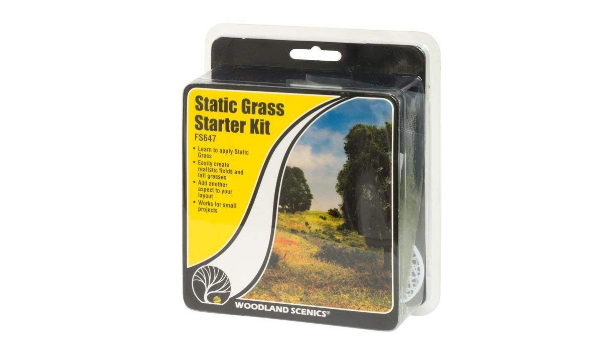 FS647 Woodland Scenics Static Grass Starter Set