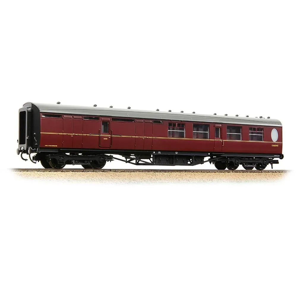 Bachmann 34-462A OO Gauge Thompson 2nd Class Brake Corridor BR Maroon