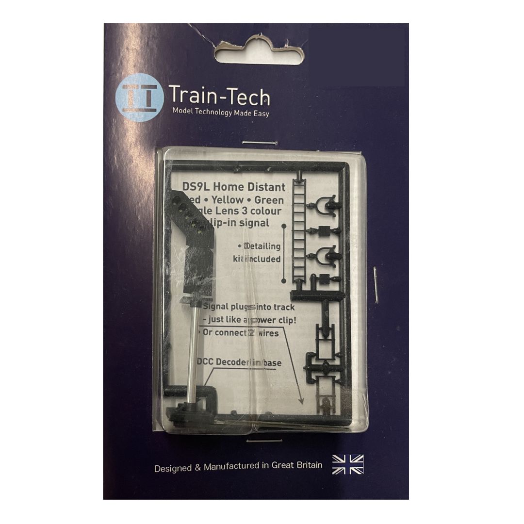 Train Tech DS9L DCC Signal (LH Feather) Multi 3 Aspect