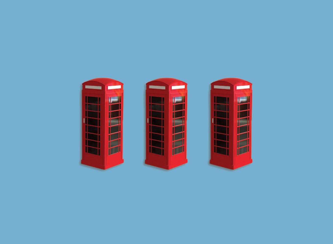 Peco 5190 N Gauge Telephone Boxes (x3) (Requires Painting)