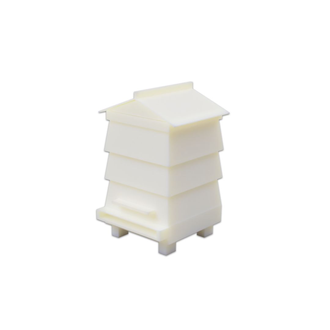 Digitrains 3D Printed Beehives, Scale: N Gauge