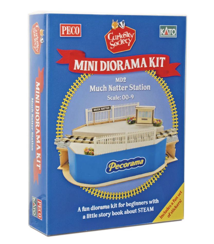 Peco MD2 OO9Diorama Kit - 'Pecorama Much Natter Station'