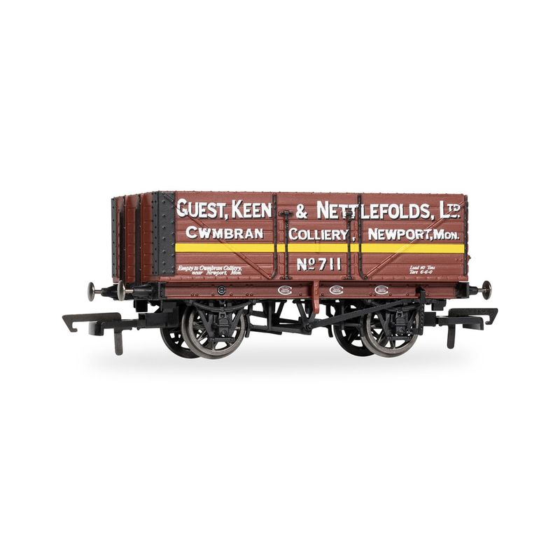 Hornby R60296 OO Gauge 'Guest Keen &amp; Nettlefolds' 7 Plank Wagon