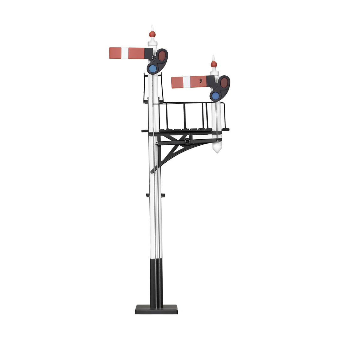 Dapol 4L-001-005 GWR Junction RH 2 Arms Short Post Signal img
